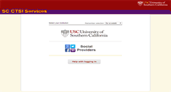 Desktop Screenshot of members.sc-ctsi.org